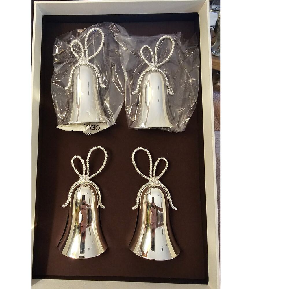 Vintage Vera Wang  - Love Knots Kissing Bells - Set of 4